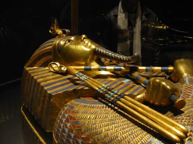 Coffin of Tut Ankh Amon, Egyptian Museum